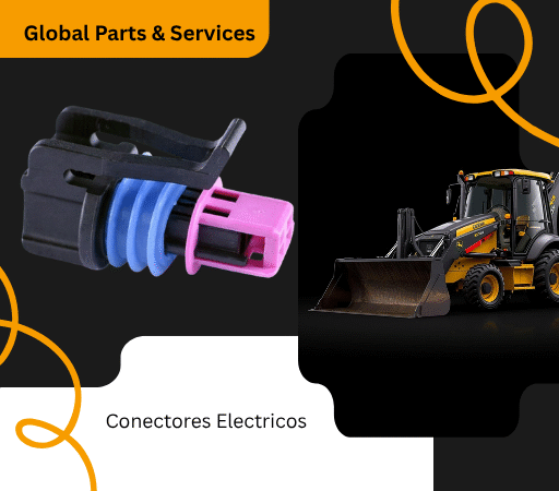 conector eléctrico para electroválvulas John Deere