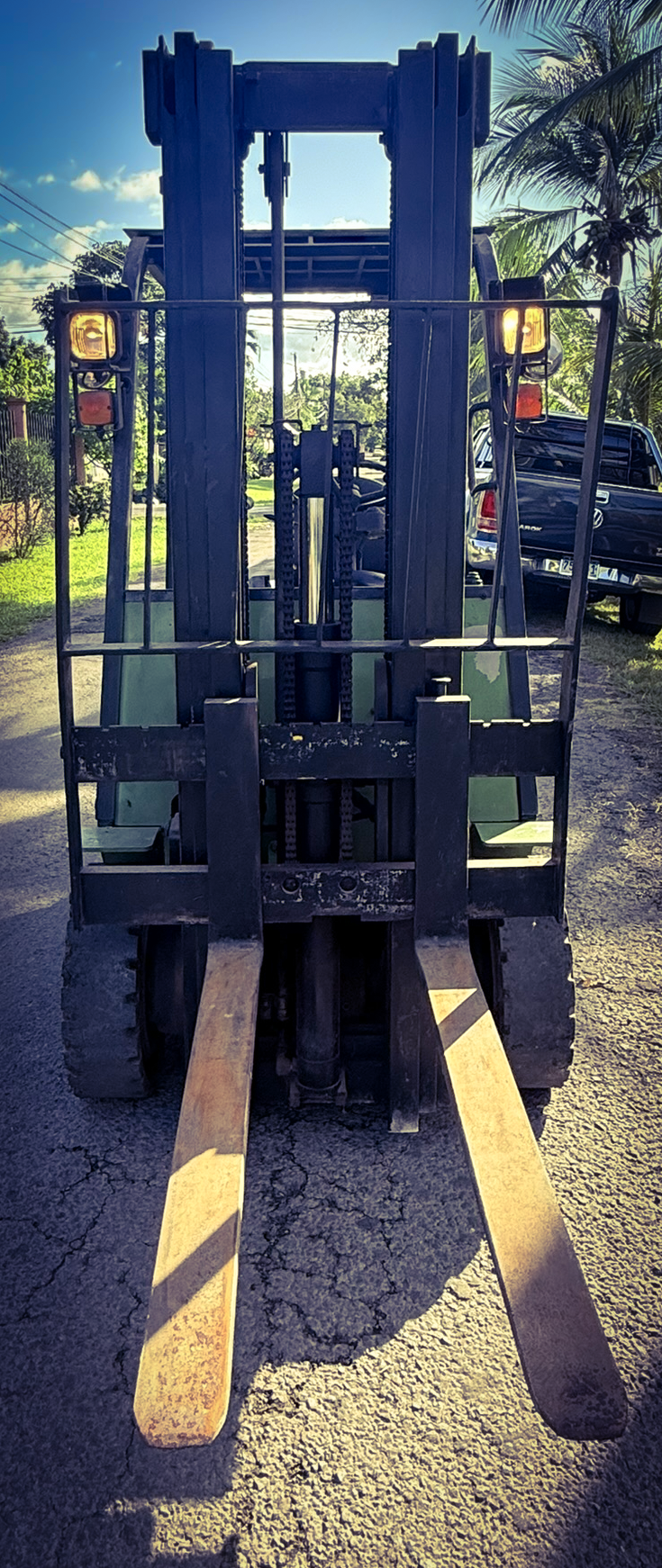 Montacarga Clark CMP20SD Usado – 3300 lb – Motor Overhauleado – Serie CMP158D-0537-6856KF - Imagen 4